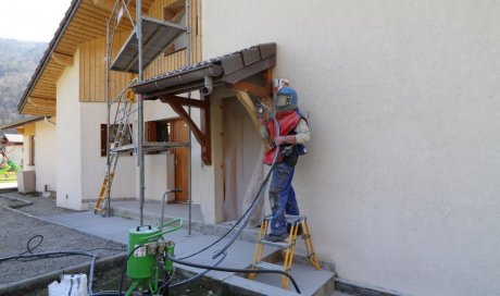 Battendier Jacky et Fils Aime la Plagne - Rénovation en second œuvre pour particuliers - Aérogommage de façade bois